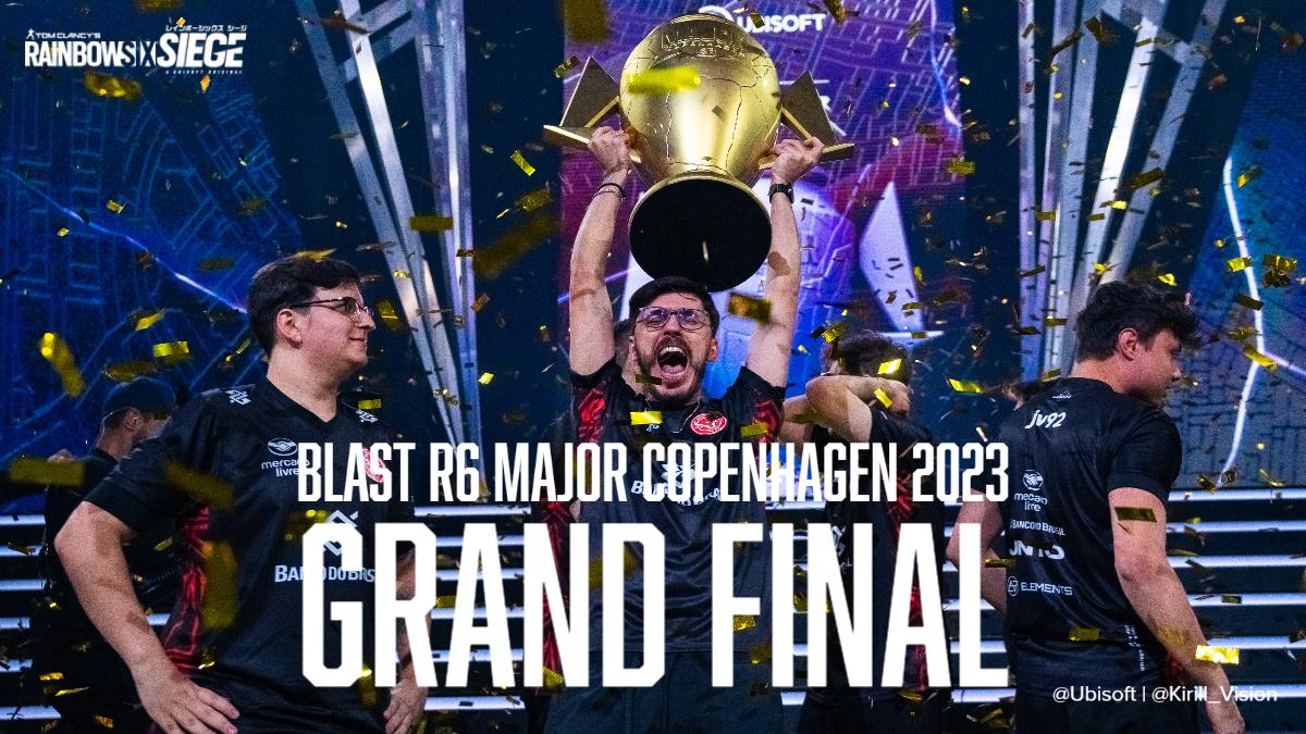 レインボーシックス シージ：世界大会"BLAST R6 Major Copenhagen 2023"完結！ ブラジルチームW7Mが圧巻の強さで初タイトル獲得