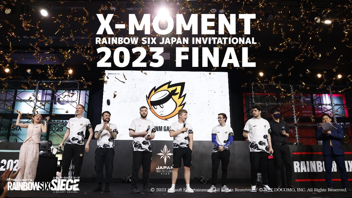 レインボーシックス シージ："X-MOMENT Rainbow Six Japan Invitational 2023 FINAL"完結！ 初来日のMNM Gaming優勝