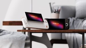 東京ゲームショウ2023 でフルキーボード付きスライド携帯型ゲームPC「AYANEO SLIDE」正式発表、体験可能