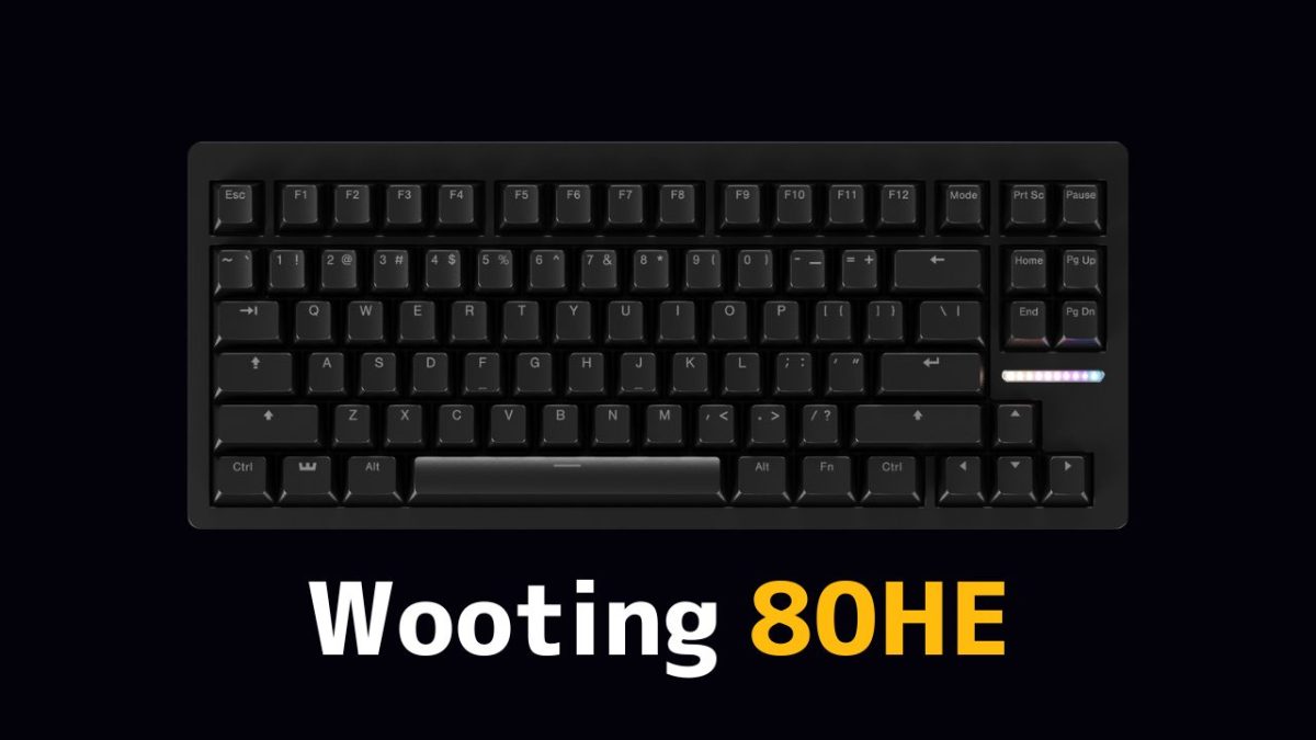 ラピッドトリガーの始祖Wootingが80％キーボード「Wooting 80HE」発表、業界初のサプライズ機能搭載？(3)