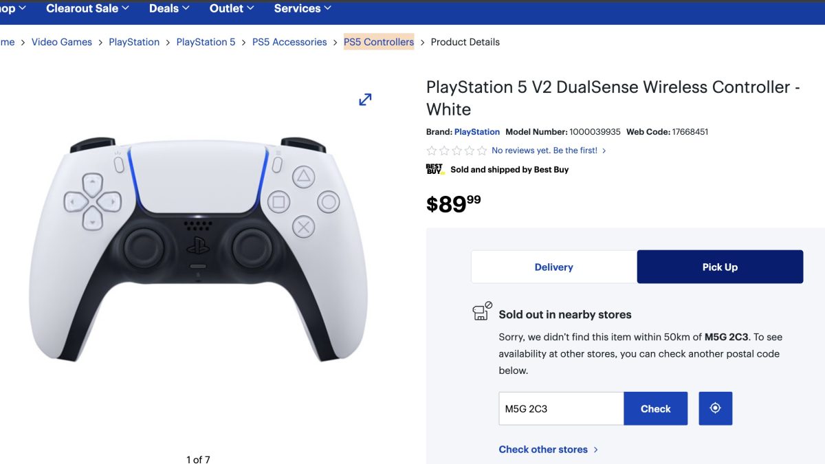 PS5の改良版コントローラーDualSense V2が発表間近か？ 海外大手量販店に商品ページが掲載